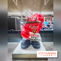 Les homards de l'artiste pop Philip Colbert envahissent la Station F pour une expo gratuite insolite - IMG20240708164220