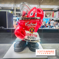 Les homards de l'artiste pop Philip Colbert envahissent la Station F pour une expo gratuite insolite - IMG20240708164223