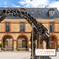 Un dinosaure géant au Château de Dampierre - Jurassique au Château de Dampierre -  A7C8901