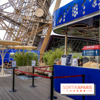 La terrasse sur la Tour Eiffel 2024 en mode JO Paris 2024 - les photos  -  A7C8754