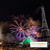 Feu d'artifice du 14 juillet de Paris 2024, les photos 