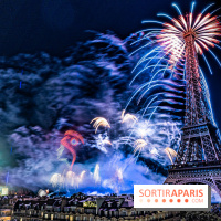 Feu d'artifice du 14 juillet de Paris 2024, les photos 