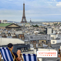 AMI Paris aux Galeries Lafayette Haussmann : pop ups, glacier et crêperie AMI par Julien Sebbag