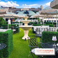 Le Marta, le bar à cocktails perché sur le rooftop de l'Hôtel Barrière Fouquet's Paris tout l'été