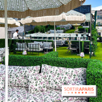 Le Marta, le bar à cocktails perché sur le rooftop de l'Hôtel Barrière Fouquet's Paris tout l'été
