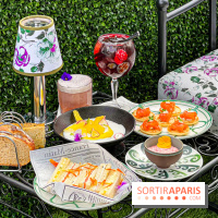 Le Marta, le bar à cocktails perché sur le rooftop de l'Hôtel Barrière Fouquet's Paris tout l'été