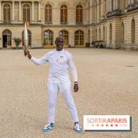 JO Paris 2024 : Les porteurs et relais de la flamme à Versailles -  Steve Toussaint