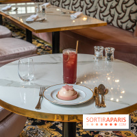 Le Café et la Pâtisserie Pierre Hermé à Versailles - Hôtel Les Lumières - pâtisserie et thé glacé ispahan