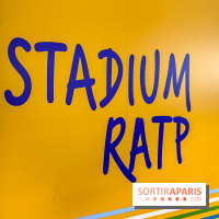 JO de Paris 2024 : animations sportives Stadium RATP à la station Auber - IMG 9268