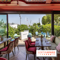 La Plage Parisienne, restaurant et terrasse en bord de Seine Quai de Javel -  A7C0938