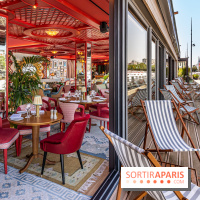 La Plage Parisienne, restaurant et terrasse en bord de Seine Quai de Javel -  A7C0943