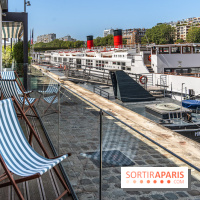 La Plage Parisienne, restaurant et terrasse en bord de Seine Quai de Javel -  A7C0946