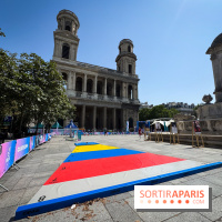JO Paris 2024 : Fan zone Saint-Sulpice