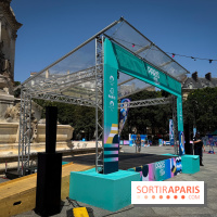 JO Paris 2024 : Fan zone Saint-Sulpice