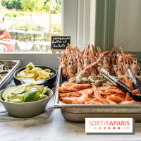 Le brunch à volonté exceptionnel de la Maison du Val à Saint-Germain-en-Laye dans les Yvelines - 78  -  crustacés