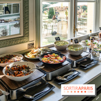 Le brunch à volonté exceptionnel de la Maison du Val à Saint-Germain-en-Laye dans les Yvelines - 78  -  buffet d'entrées