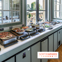 Le brunch à volonté exceptionnel de la Maison du Val à Saint-Germain-en-Laye dans les Yvelines - 78  -  buffet