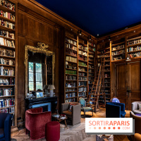 Le brunch à volonté exceptionnel de la Maison du Val à Saint-Germain-en-Laye dans les Yvelines - 78  -  bibliothèque