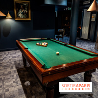 Le brunch à volonté exceptionnel de la Maison du Val à Saint-Germain-en-Laye dans les Yvelines - 78  -  billard