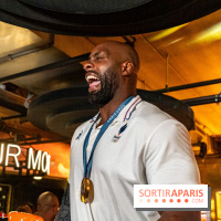 Teddy Riner fête sa 3e médaille d'or olympique à Paris -  judo
