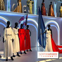 JO paris 2024 : Les tenues de scène de Lady Gaga, Aya Nakamura et Céline Dion exposées à la Galerie Dior  - image00013