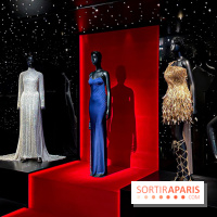 JO paris 2024 : Les tenues de scène de Lady Gaga, Aya Nakamura et Céline Dion exposées à la Galerie Dior  - image00033
