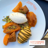 Super Huit - Abricots, crème crue, financier