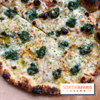 Oobatz - Pizza épinards ail