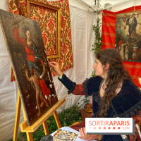 Paris vaut bien une fête - restauration tableau