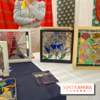 Paris vaut bien une fête - vitrail