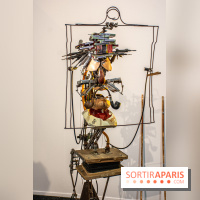 Exposition L'Electromécanomaniaque de Gilbert Peyre à la Halle Saint Pierre - DSC 1049