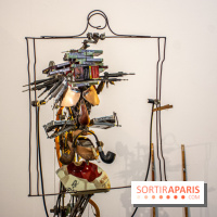 Exposition L'Electromécanomaniaque de Gilbert Peyre à la Halle Saint Pierre - DSC 1050