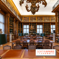 La bibliothèque Mazarine à l'Institut de France - les photos  -  A7C2064 HDR