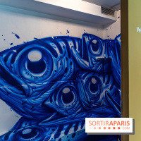 Les cabines de 70 artistes street-art à Molitor, 2e édition internationale - photos -  A7C2686