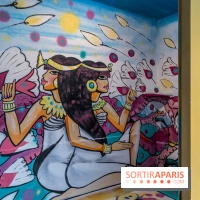 Les cabines de 70 artistes street-art à Molitor, 2e édition internationale - photos