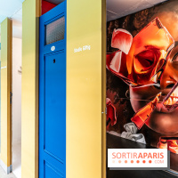 Les cabines de 70 artistes street-art à Molitor, 2e édition internationale - photos -  allée