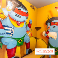 Les cabines de 70 artistes street-art à Molitor, 2e édition internationale - photos