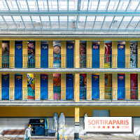 Les cabines de 70 artistes street-art à Molitor, 2e édition internationale - photos -  visuel