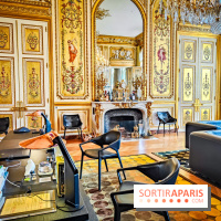 Palais de l'Elysée Paris - salon doré bureau président de la république