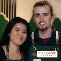 Phin Mi, le coffee shop vietnamien et banh mi Paris 5e -  couple 