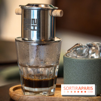 Phin Mi, le coffee shop vietnamien et banh mi Paris 5e -  ca phe sua da