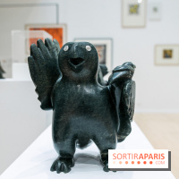 Exposition sur l'art inuit au Centre culturel canadien, nos photos