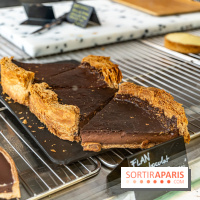 Emma Duvéré, le café - pâtisserie Paris 11 -  tarte chocolat