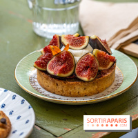 Emma Duvéré, le café - pâtisserie Paris 11 - tarte aux figues