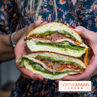 Emma Duvéré, le café - pâtisserie Paris 11 -  bun végétarien