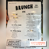 Emma Duvéré, le café - pâtisserie Paris 11 - carte du brunch