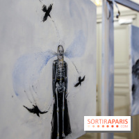 Ylva Snöfrid, exposition Cosmos et Vanitas à l'Institut suédois, nos photos - IMG 6378