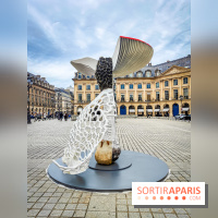 Art Basel Paris 2024 : des champignons géants décorent la place Vendôme - nos photos - IMG20241012121340