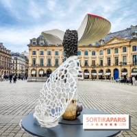 Art Basel Paris 2024 : des champignons géants décorent la place Vendôme - nos photos - IMG20241012121337