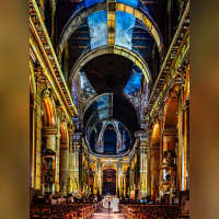 Paris Cœur de Lumières, le spectacle son et lumière à l'église Saint-Sulpice - les photos
